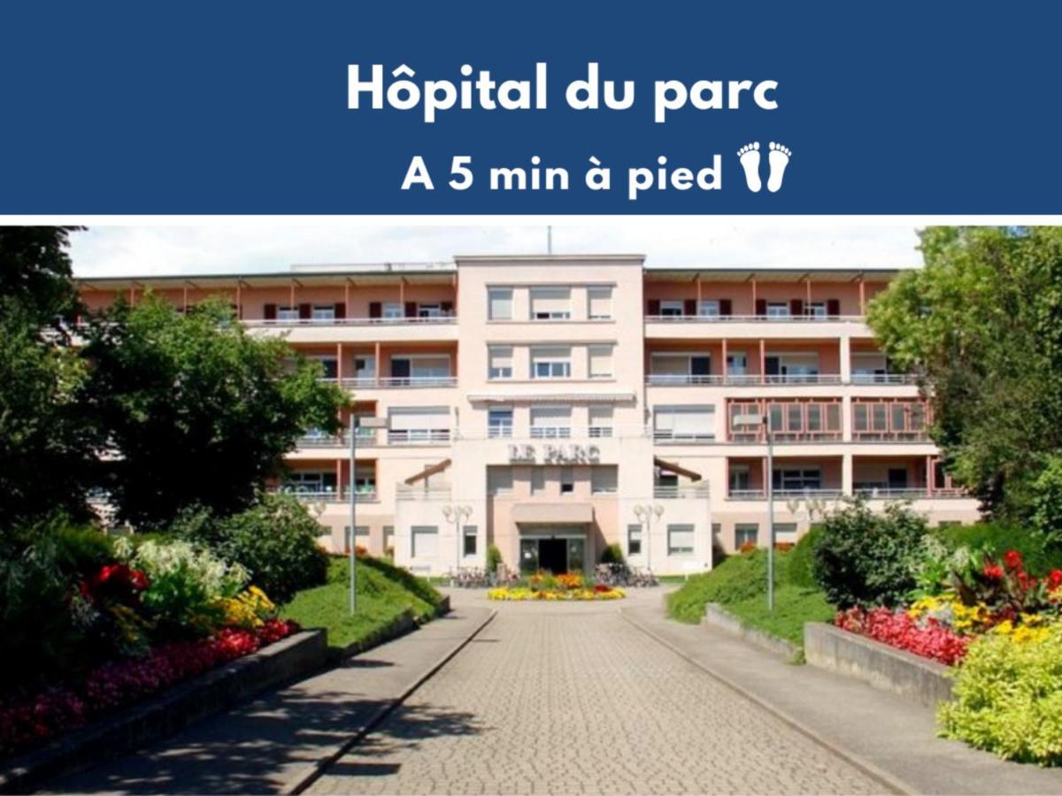 Centre Ville - Balcon - Parking Gratuit 콜마 외부 사진