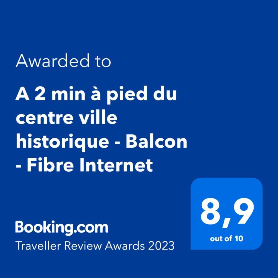 Centre Ville - Balcon - Parking Gratuit 콜마 외부 사진